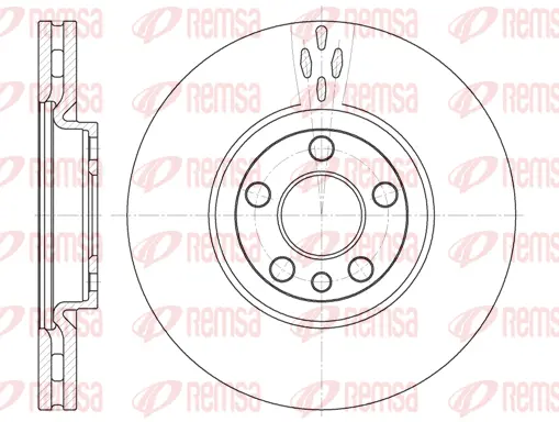 Brake Disc (6658 10)