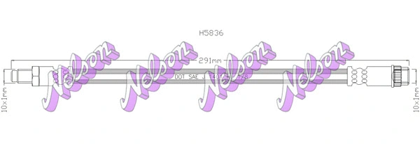 Brake Hose (H5836)