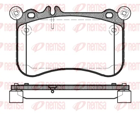 Brake Pad Set, disc brake (1465 00)