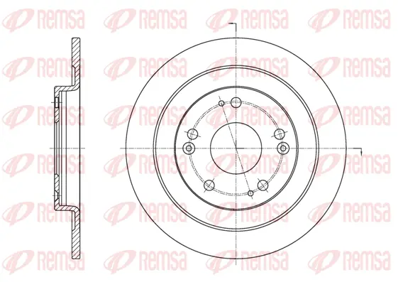 Brake Disc (61654 00)