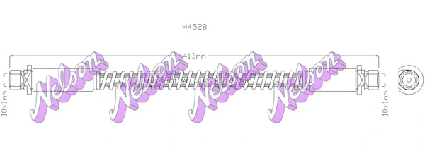 Brake Hose (H4528)