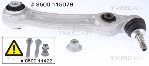 Control/Trailing Arm, wheel suspension (8500 115079)