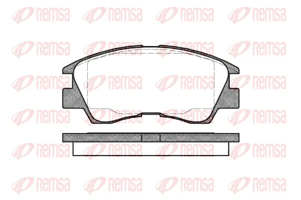 Brake Pad Set, disc brake (0275 10)