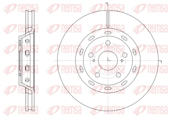 Brake Disc (61968 10)