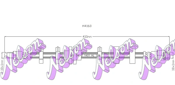 Brake Hose (H4160)