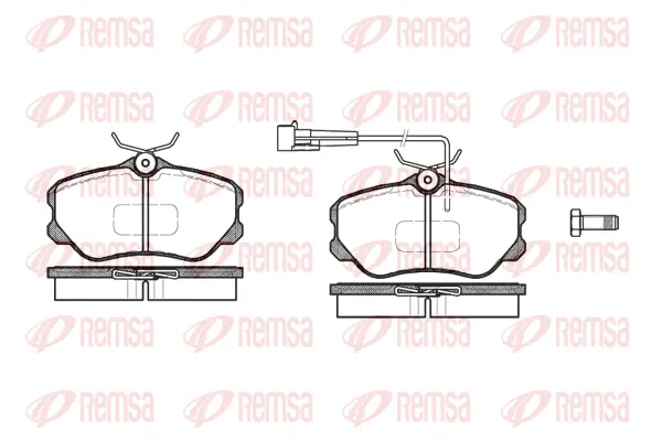 Brake Pad Set, disc brake (0303 02)
