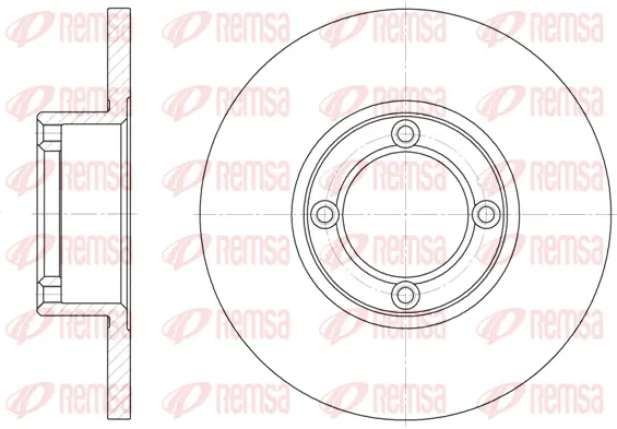 Brake Disc (6037 00)