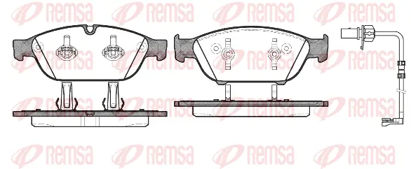 Brake Pad Set, disc brake (1441 12)