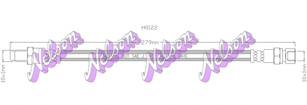 Brake Hose (H0122)