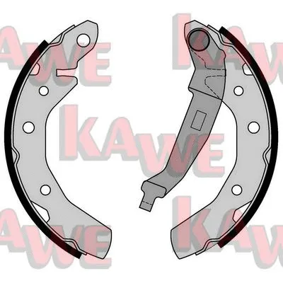 Brake Shoe Set (09990)