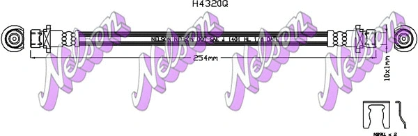 Brake Hose (H4320Q)
