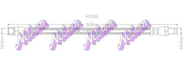 Brake Hose (H3536)