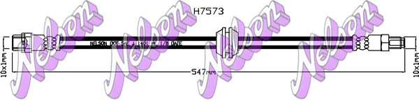 Brake Hose (H7573)