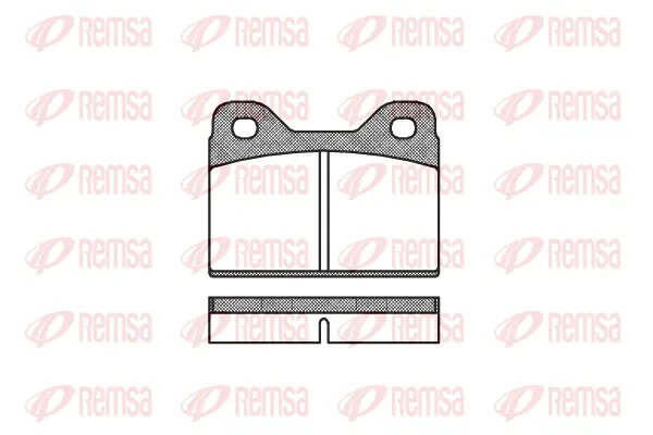 Brake Pad Set, disc brake (0073 00)