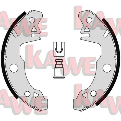 Brake Shoe Set (00520)