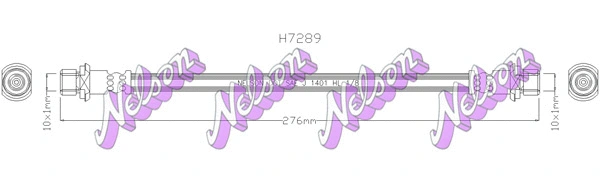 Brake Hose (H7289)