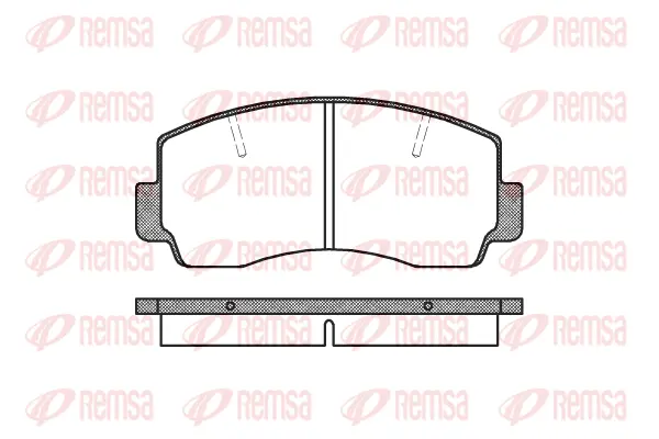 Brake Pad Set, disc brake (0094 20)