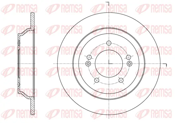 Brake Disc (61572 00)