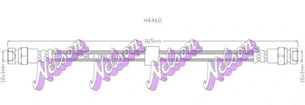 Brake Hose (H4460)