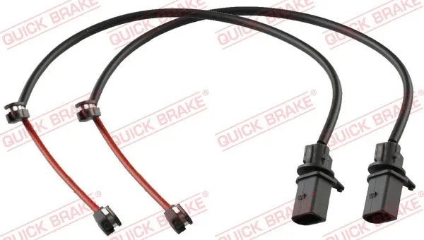 Warning Contact, brake pad wear (WS0379A)