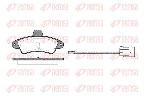 Brake Pad Set, disc brake (0433 02)