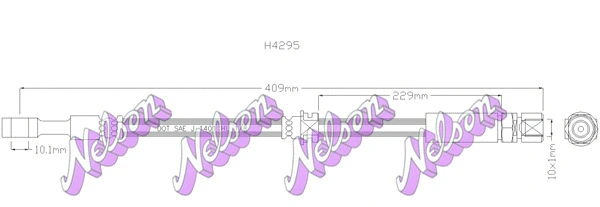Brake Hose (H4295)