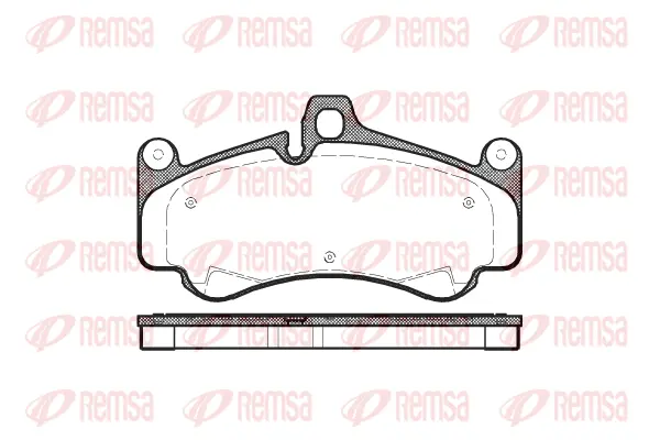 Brake Pad Set, disc brake (1066 00)