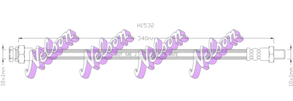 Brake Hose (H1532)