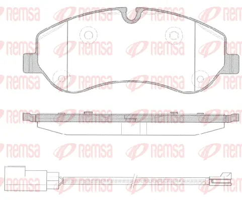 Brake Pad Set, disc brake (1520 02)