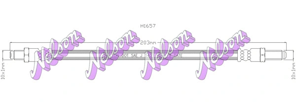 Brake Hose (H1657)