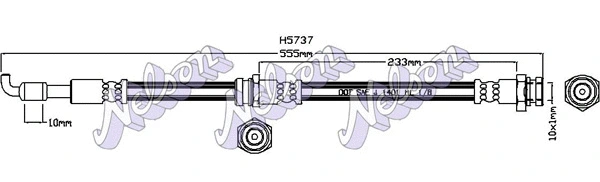 Brake Hose (H5737)