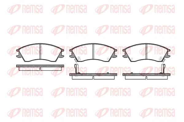 Brake Pad Set, disc brake (0224 12)