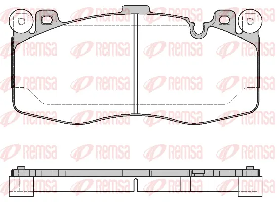 Brake Pad Set, disc brake (1742 10)