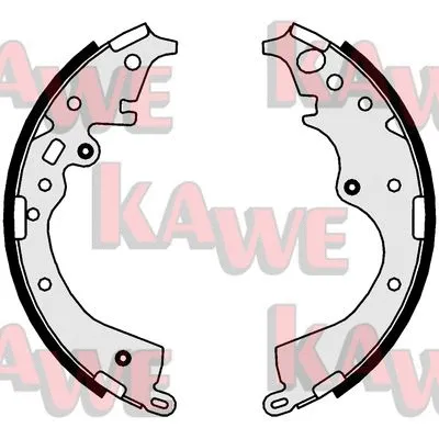 Brake Shoe Set (01035)