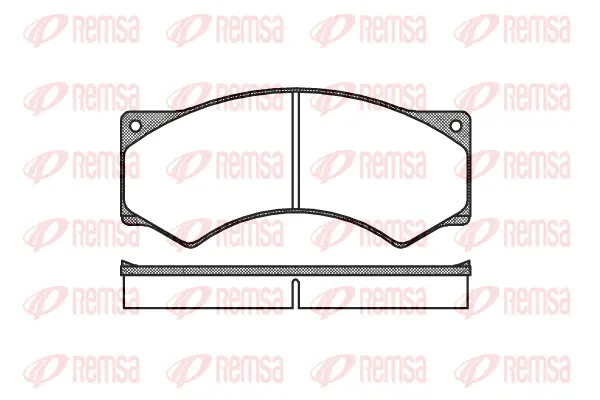 Brake Pad Set, disc brake (0277 00)