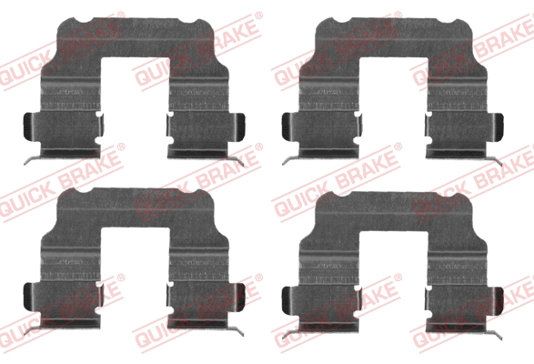 Accessory Kit, disc brake pad (109-1690)