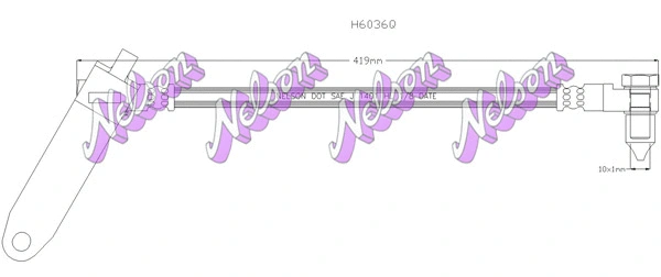 Brake Hose (H6036Q)