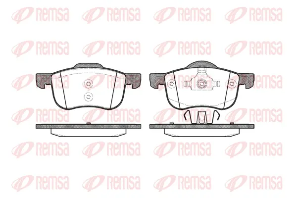 Brake Pad Set, disc brake (0713 00)