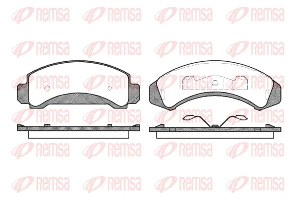 Brake Pad Set, disc brake (0523 00)