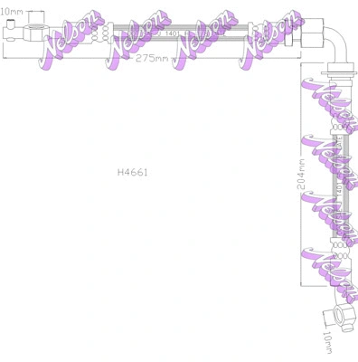 Brake Hose (H4661)