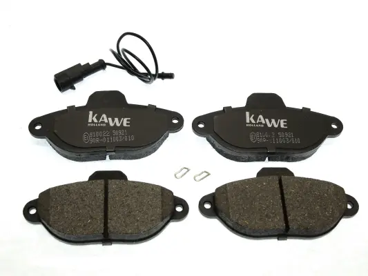 Brake Pad Set, disc brake (810022)