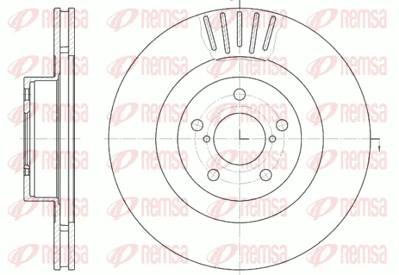 Brake Disc (6816 10)