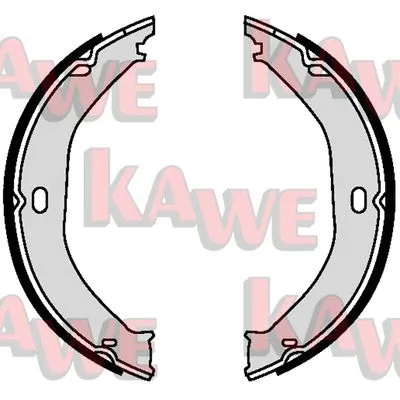 Brake Shoe Set, parking brake (09520)