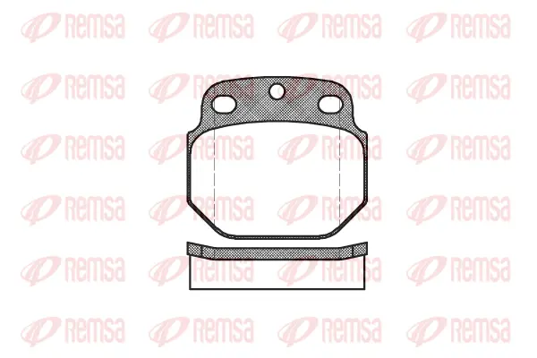 Brake Pad Set, disc brake (0422 00)
