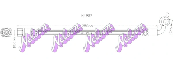 Brake Hose (H4927)