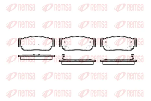 Brake Pad Set, disc brake (1063 02)
