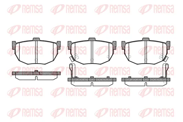 Brake Pad Set, disc brake (0294 32)