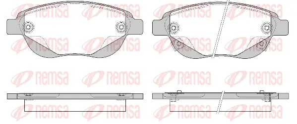 Brake Pad Set, disc brake (0841 02)