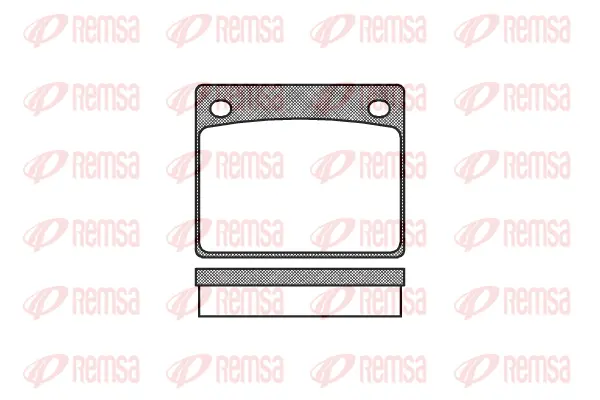 Brake Pad Set, disc brake (0083 00)