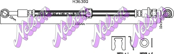 Brake Hose (H3630Q)